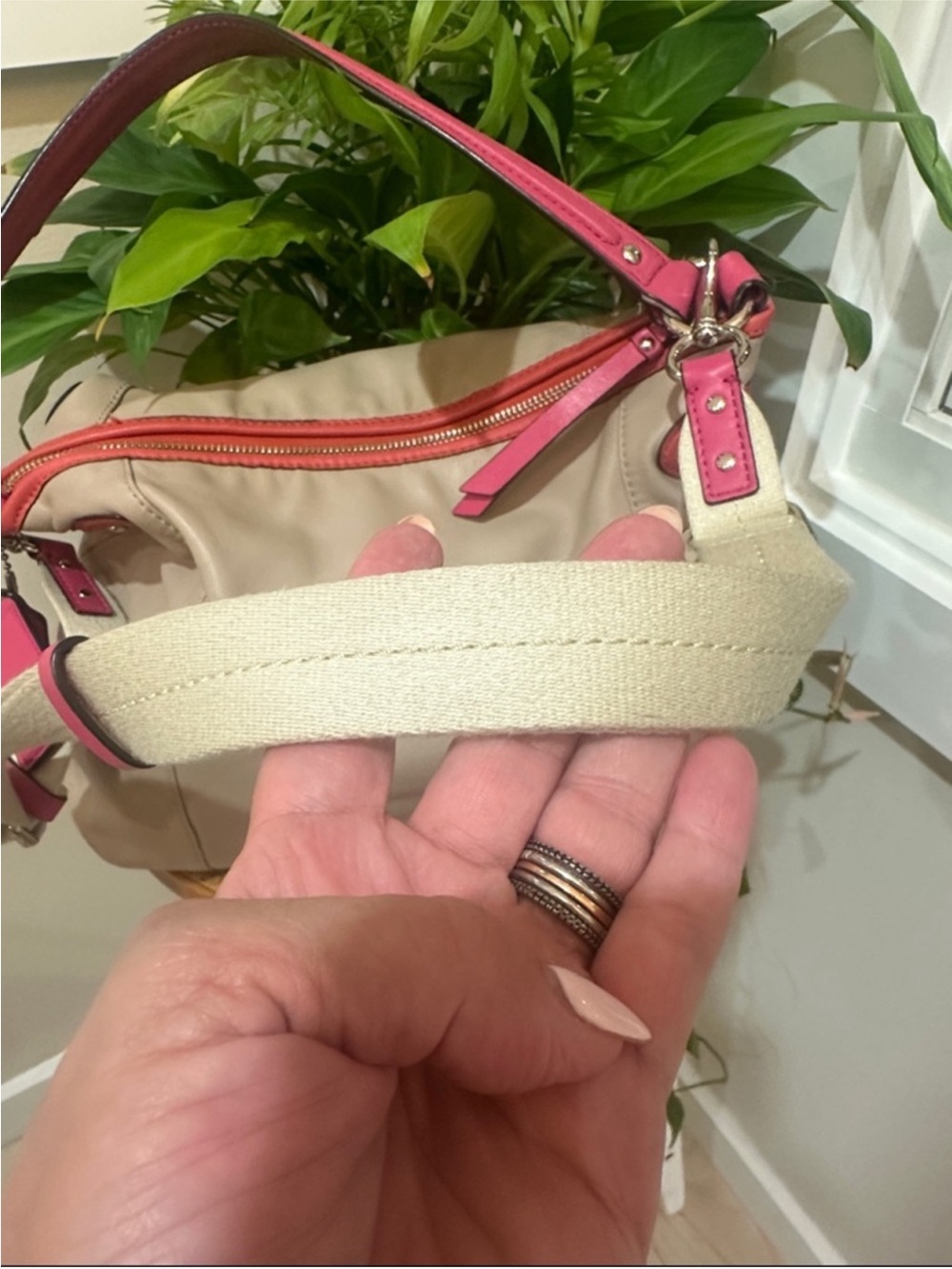 Coach Daisy Leather Hobo or Convertible Tote - Picture 5 of 9